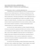 LAS CIENCIAS DE LA VIDA Y LA GESTION ADMINISTRATIVA