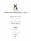 FUENTES DEL DERECHO Y EL ORDENAMIENTO JURÍDICO COLOMBIANO