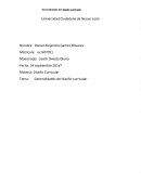 Generalidades del diseño curricular