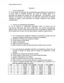 Examen 2 ¿Qué es topografía?