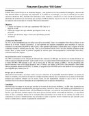 Resumen Ejecutivo Bill Gates