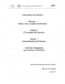 Las Normas y el derecho