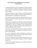 IDEAS CENTRALES DEL PENSAMIENTO DE LOS FILÓSOFOS PRESOCRÁTICOS