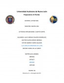 Actividad integradora: cuento corto. El narcotraficante