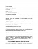 Ejemplo de la Entrevista a psicopedagoga