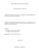 PROYECTO DE INVESTIGACIÓN PRESENTADA PARA LA APROBACIÓN DE LA DISCIPLINA INVESTIGACIÓN SOCIAL DEL SEGUNDO CURSO BACHILLERATO CON ÉNFASIS EN CIENCIAS SOCIALES.