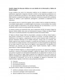 Capas Gestión Integral de Recursos Hídricos con una Gestión de la información y Tablero de Mando Integral