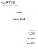 ESCUELA CONSTRUCCIÓN Y PREVENCIÓN DE RIESGOS Práctico Nivelación Cerrada