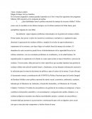 Enssayo ¿Qué debilidades tiene la política nacional de manejo de recursos sólidos?