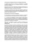 La Escuela de la Contingencia (Teoría de la Contingencia Estructural).