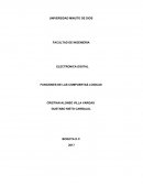 Cinforme de compuertas logicas AND ,OR y NOT