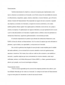 El financiamiento interno, externo. Página 1