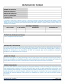 Enunciado del trabajo - SOW