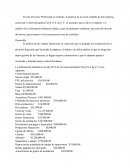 Estados Financieros Comercializadora Favré, S.A