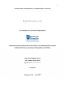LA GRAN ATRIBUCIÓN DEL MANEJO INADECUADO DE UNA POLÍTICA DE LA ADMINISTRACIÓN DEL RECURSO HUMANO OPERATIVO, EN LOS COSTOS DE PRODUCCIÓN DE UNA EMPRESA.