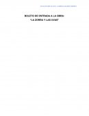 Reseña de la zorra y las uvas obra de teatro