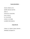 Ejemplo de El gen del mal