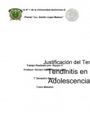 ¿Por qué es importante para nosotros conocer acerca del tema de “Tendinitis en la Adolescencia”?