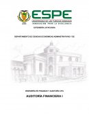 El papel y la importancia de la auditoría en el desarrollo económico del Ecuador y los tipos de información de las empresas que está sujeta a ser auditada.