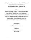 Comercio exterior y negocios internacionales en el Perú: Un análisis integral