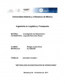 Metodología de investigación de operaciones