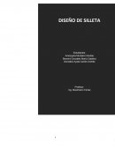 Alzado Silleta con dimensiones