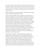 Los Derechos Humanos son la más importante conquista de la humanidad