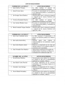 Un Ejemplo de registros bimestrales