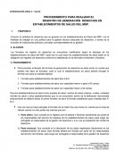 El nuevo Manejo de desechos sanitarios