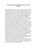 Características de un Investigador y Obstáculos a los que se Enfrenta