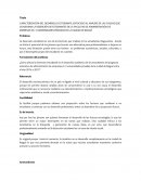 CARACTERIZACIÓN DEL DESARROLLO ESTUDIANTIL ENFOCADO AL ANÁLISIS DE LAS CAUSAS QUE OCASIONAN LA DESERCIÓN DE ESTUDIANTES DE LA FACULTAD DE ADMINISTRACIÓN DE EMPRESAS EN 3 UNIVERSIDADES PRIVADAS EN LA CIUDAD DE IBAGUÉ