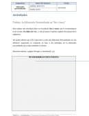 Actividades trabajo: La educación personalizada en “Ser y tener”