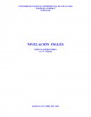 NIVELACIÓN INGLÉS