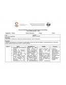 Secuencia Didáctica: Semana de Fortalecimiento al Aprendizaje