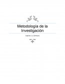 Metodología de la Investigación Capítulo 1 y 2 (Síntesis)