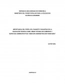 IMPORTANCIA DEL PERFIL DEL PASANTEY PASANTÍAS EN LA EDUCACIÓN TÉCNICA COMO MEDIO TÉCNICO EN COMERCIO Y SERVICIOS ADMINISTRATIVOS “MENCIÓN ADMINISTRACIÓN FINANCIERA”