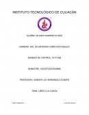 TRABAJO CULTURA EMPRESARIAL LIBRO A LA CARGA