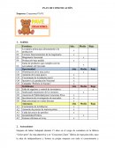 PLAN DE COMUNICACIÓN Empresa: Creaciones PAVE