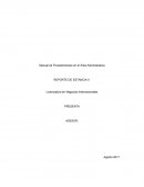 REPORTE DE ESTANCIA II Licenciatura en Negocios Internacionales