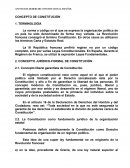 CONCEPTO DE CONSTITUCIÓN