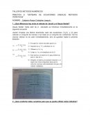 SISTEMAS DE ECUACIONES LINEALES: METODOS ITERATIVOS