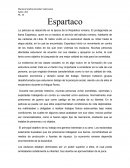 Espartaco. La película se desarrolla en la época de la República romana