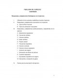 FISIOLOGÍA DEL EJERCICIO. RESPUESTAS Y ADAPTACIONES FISIOLÓGICAS CON EL EJERCICIO