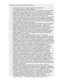 PROYECTO EDUCATIVO INSTITUCIONAL AVANCES EN EDUCACIÓNDocente: Dr. Guillermo Rosero