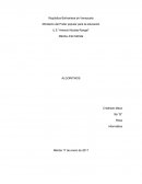 ¿Qué es un algoritmo?