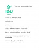 Coonceptos clave de una investigación