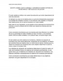 ESCRITO SOBRE COSTO VARIABLE Y DIFERENCIA ENTRE SISTEMA DE INVENTARIOS Y MÉTODOS DE VALUACIÓN
