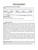 FORMATO FICHA DE ANTEPROYECTO