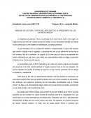 ANÁLISIS DE LECTURA: “CARTA DEL JEFE SEATTLE AL PRESIDENTE DE LOS ESTADOS UNIDOS”