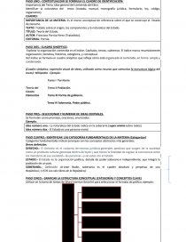 FORMATO. PASOS PARA RESEÑAR LOS LIBROS DE TEXTO POR MATERIA.. Página 1